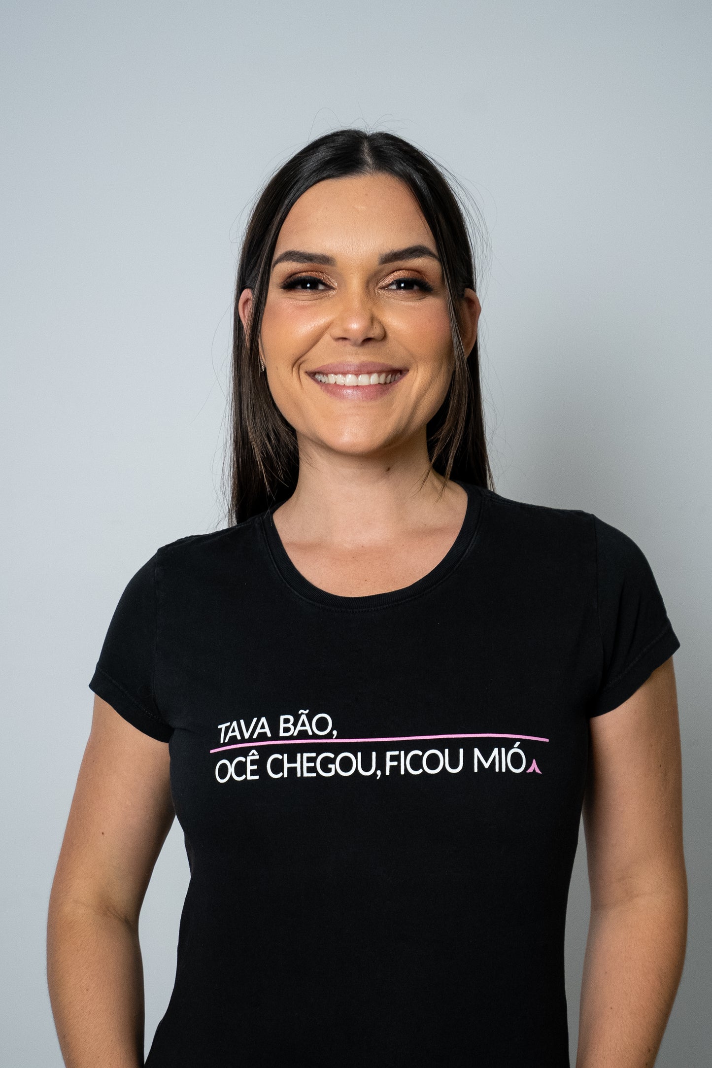 Baby Look TAVA BÃO, OCÊ CHEGOU, FICOU MIÓ