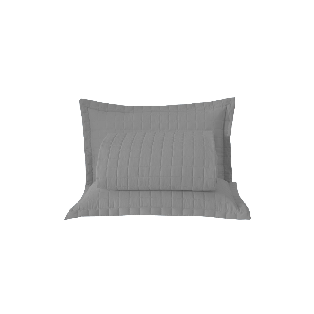 Kit Cobre Leito Matelado Copacabana 3 Peças Queen