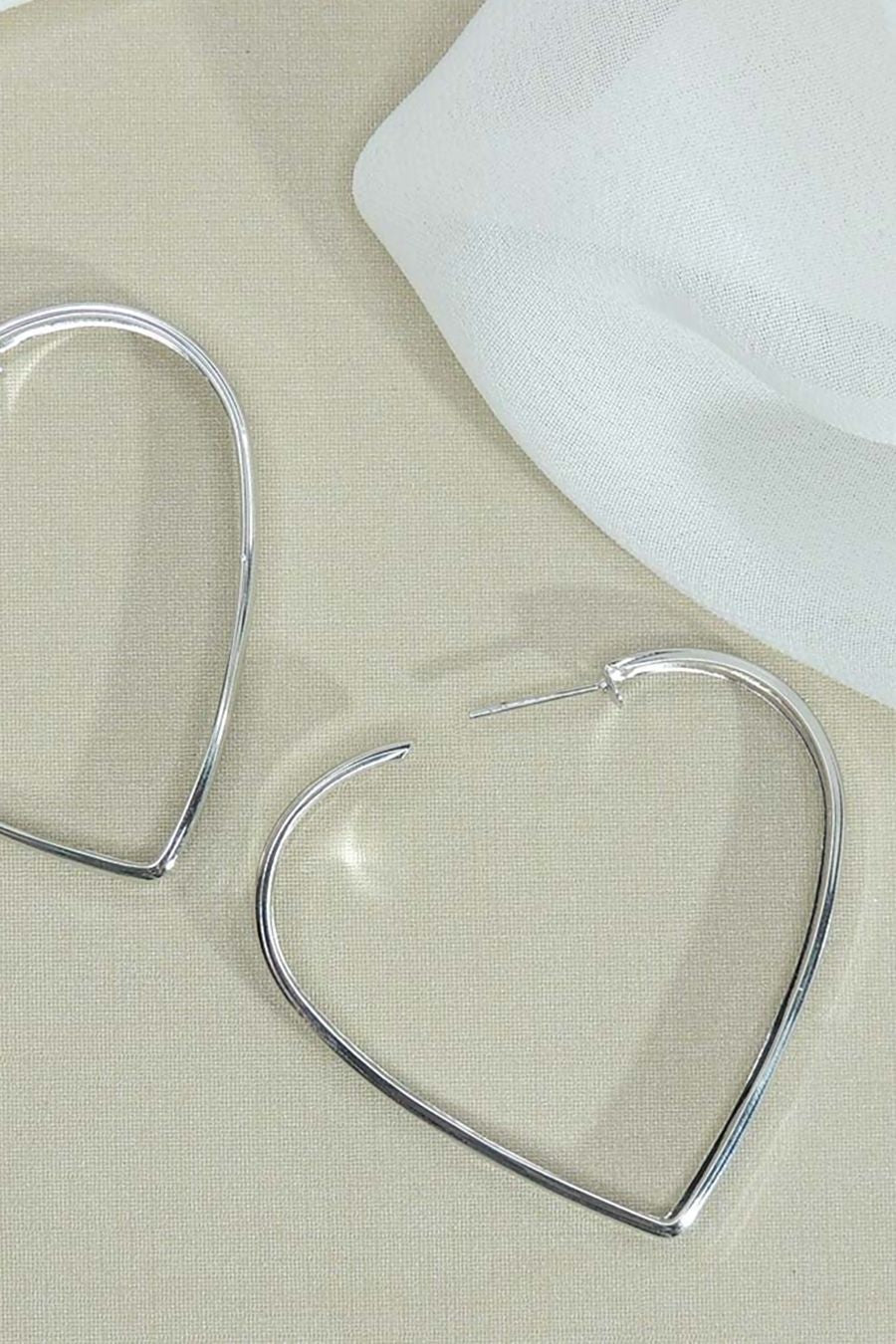 Brinco Argola de Coração
