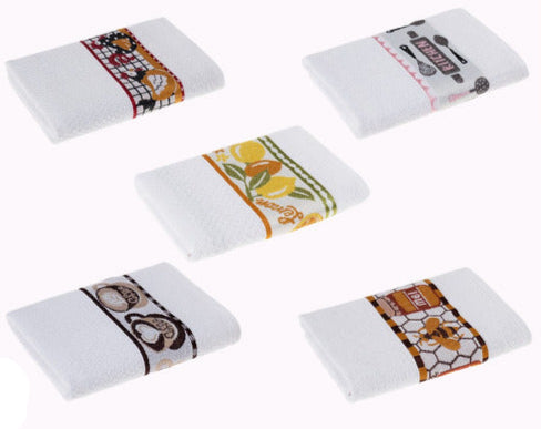 Kit 5 Panos De Copa Estampadas