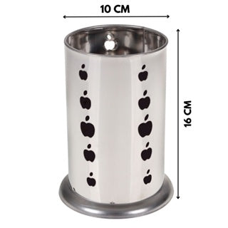Porta Talheres Escorredor Aço Inox Vazado Pia Cozinha