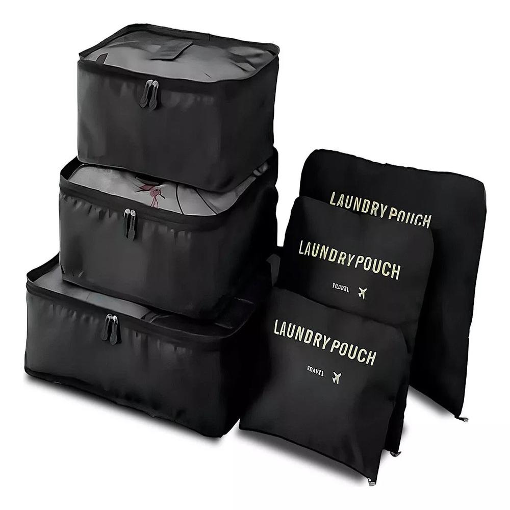 Kit Organizador de Mala 6 Peças