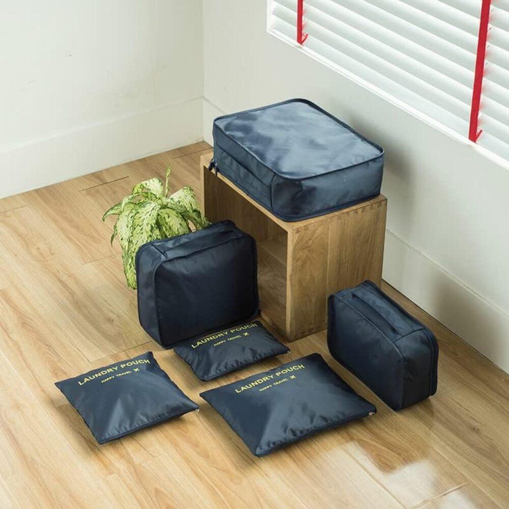 Kit Organizador de Mala 6 Peças