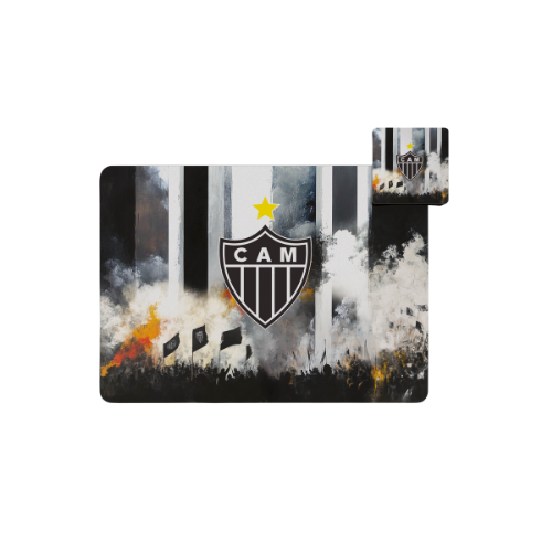 Kit Jogo Americano - Torcida 4 peças