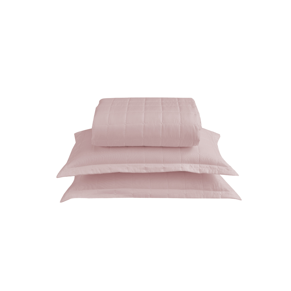 Kit Cobre Leito Matelado 3 Peças King