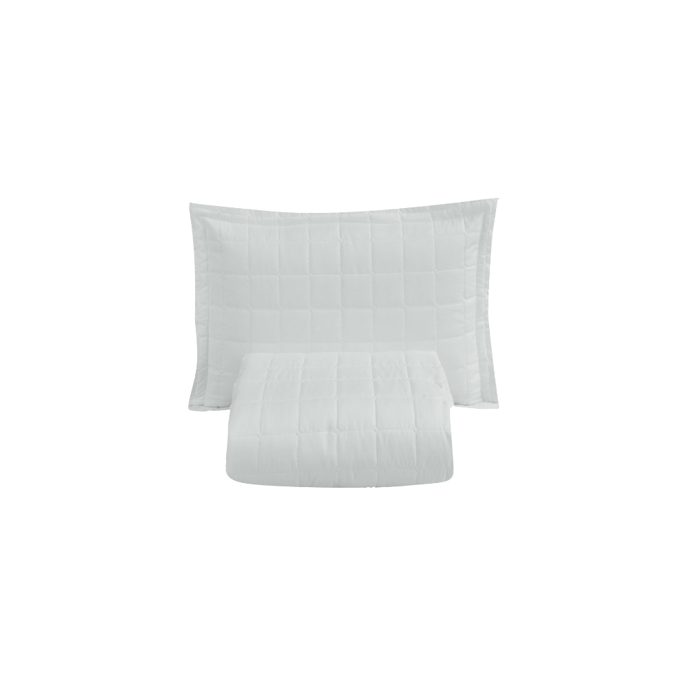Kit Cobre Leito Matelado 2 Peças Solteiro