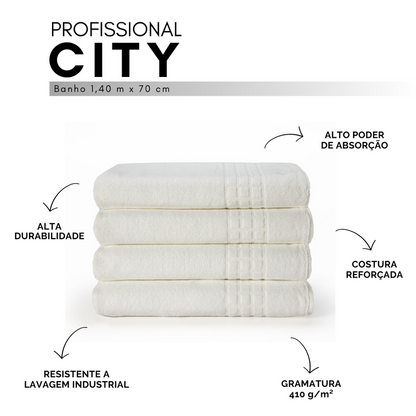 AVULSA DE BANHO 1 PEÇAS CITY  - Cor:Branco (PROF_35001)