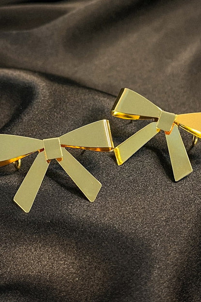 Brinco Ear Cuff Laço Grande