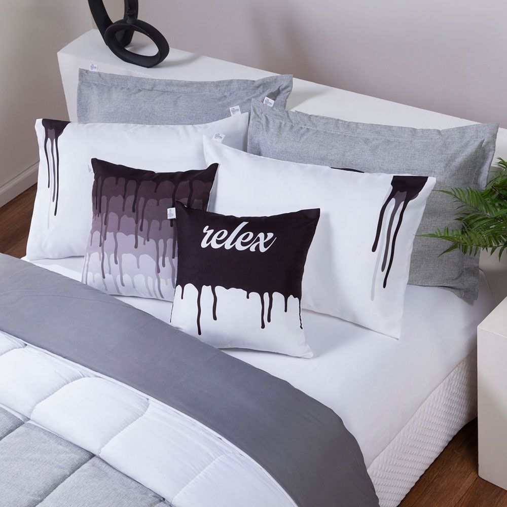 Kit Edredom Linho Colorful Casal Queen