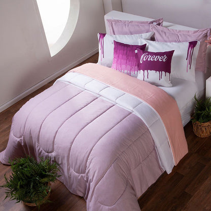 Kit Edredom Linho Colorful Casal Queen