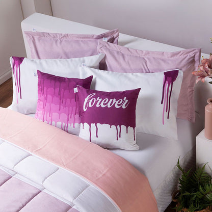 Kit Edredom Linho Colorful Casal Queen