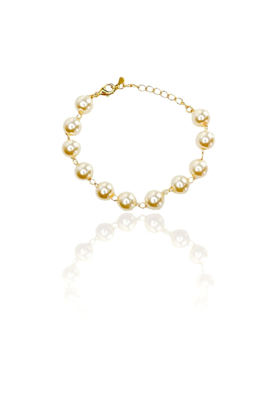 Pulseira Corrente de Pérolas