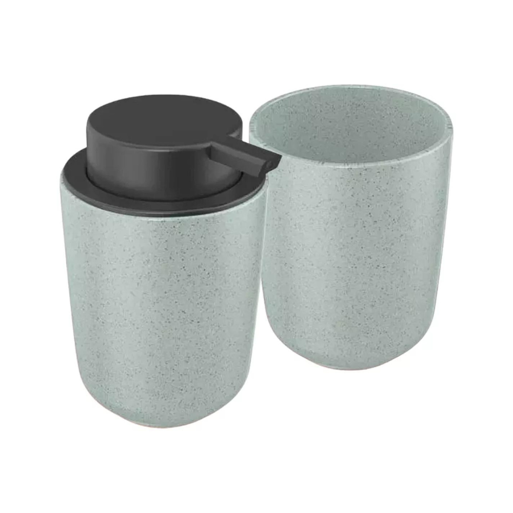 Kit De Banheiro 2 Pecas De Cerâmica