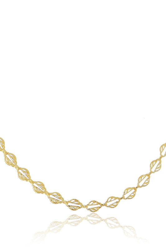Choker com Folhas