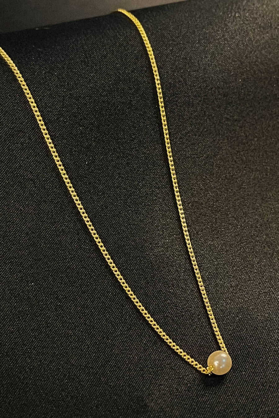 Choker Com Uma Pérola