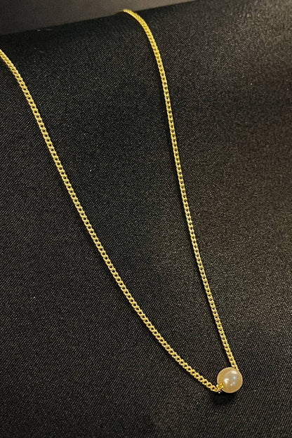 Choker Com Uma Pérola