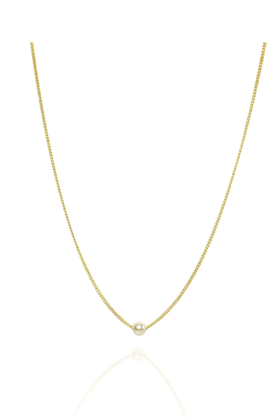 Choker Com Uma Pérola