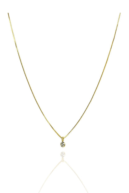 Choker Com Ponto De Luz