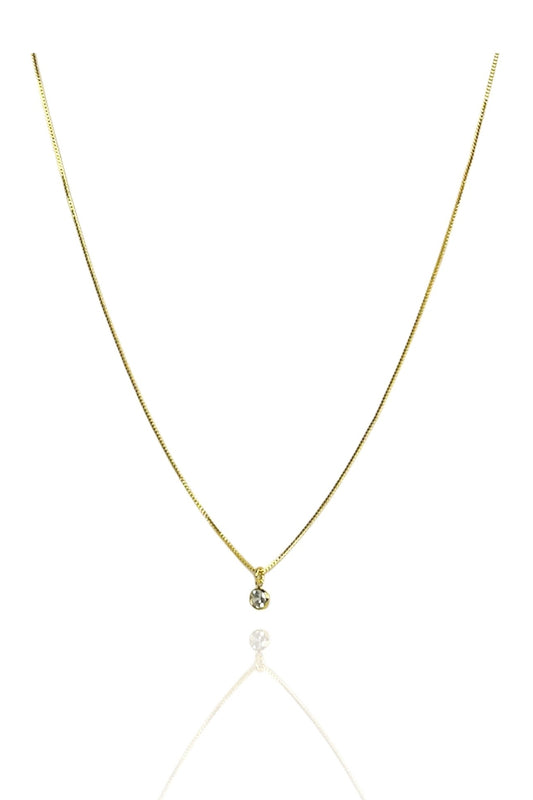 Choker Com Ponto De Luz