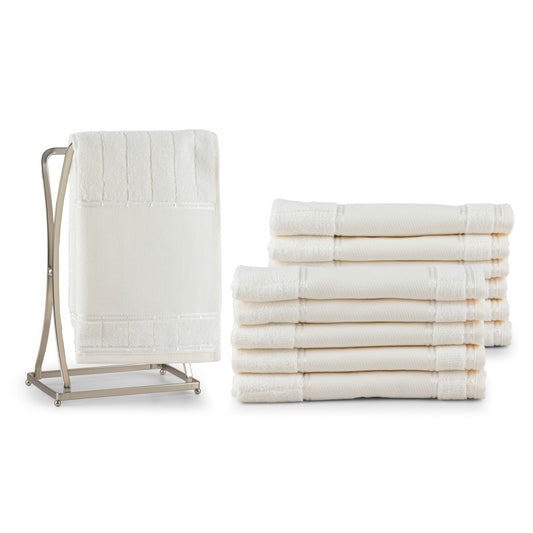 Kit 12 toalhas Social Para Lavabo