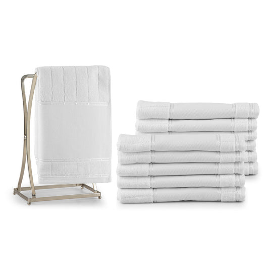 Kit 12 toalhas Social Para Lavabo