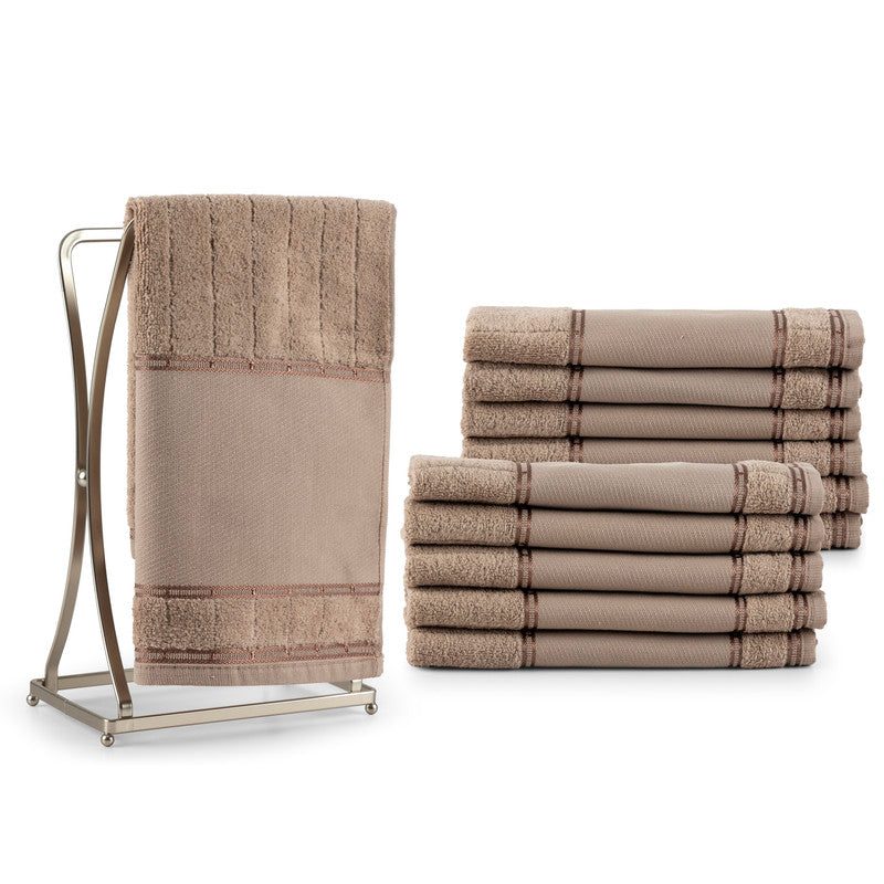 Kit 12 toalhas Social Para Lavabo