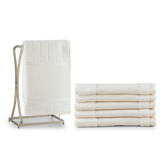 Kit 06 toalhas Bellarte Social Para Lavabo