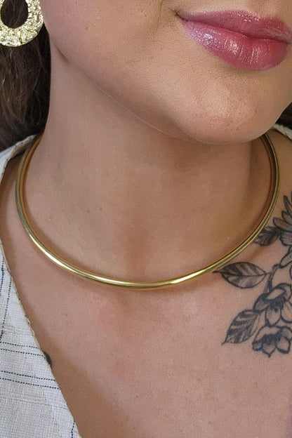Choker Circular Aro Tubo