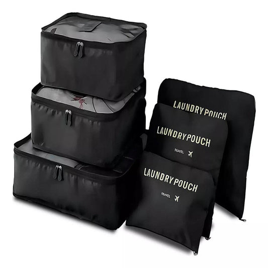 Kit Organizador de Mala 6 Peças