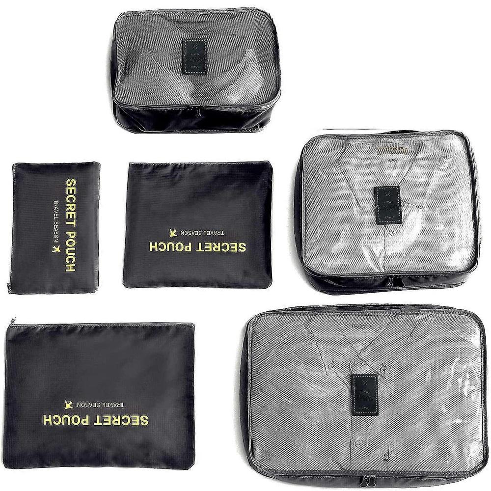 Kit Organizador de Mala 6 Peças