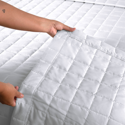 Kit Cobre Leito Matelado 3 Peças King